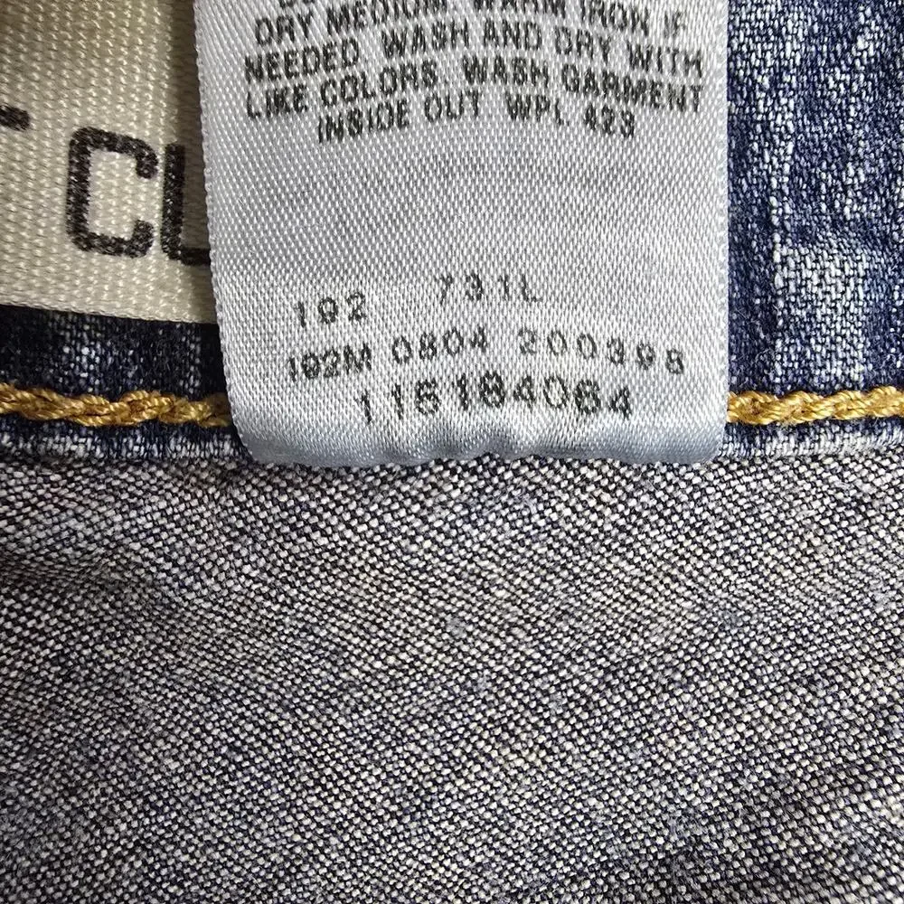 Vintage Levi's 518 Superlow Boot Cut Juniors Jeans 11S 32x30 Y2K